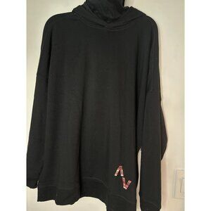Rafi Nova Women’s Sweater M Black NWT Hoodie High Neck Pullover Knit Cozy